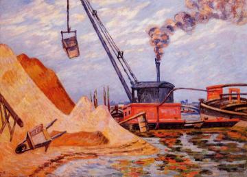 Le Quai d'Austerlitz Artwork by Armand Guillaumin