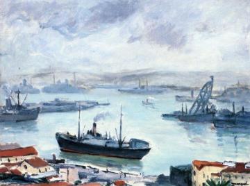 The Port of Algiers Artwork by Albert Marquet
