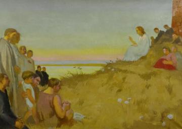 Sermon On The Mount Artwork by Maurice Denis