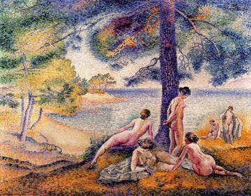 A Place in the Shade Artwork by Henri Edmond Cross