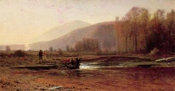 Dusk in the Foothills Artwork by Jervis McEntee