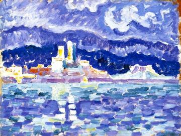 The Storm, Antibes Artwork by Paul Signac