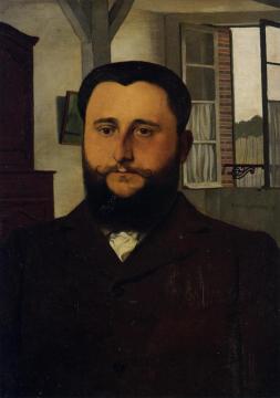 Portrait Of Thadee Nathanson Artwork by Felix Vallotton