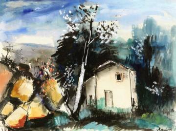 House In The Forest Artwork by Maurice De Vlaminck
