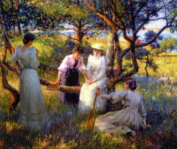 The Ring Artwork by Robert Vonnoh