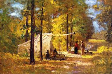 Summer Camp Artwork by Theodore Clement Steele