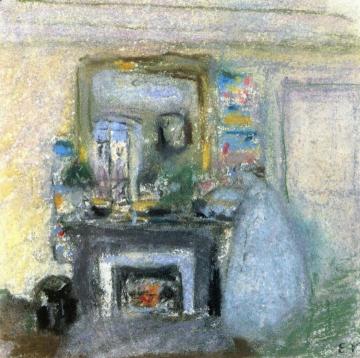 The Artist's Mother at Chateau de Clayes Artwork by Edouard Vuillard