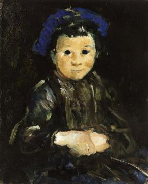 Boy with Blue Cap Artwork by George Benjamin Luks