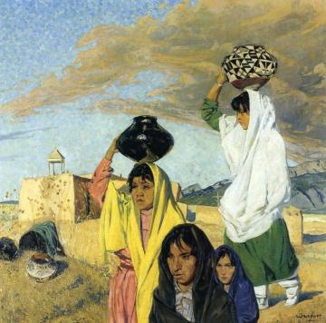 The Water Women Artwork by Walter Ufer