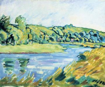Country Scene Artwork by Louis Valtat