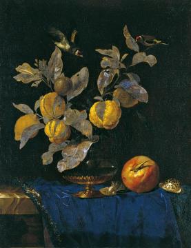 Still-Life with Fruit Artwork by Willem van Aelst