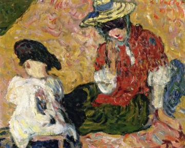 The Bompard Children, Agay Artwork by Louis Valtat