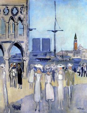 La Piazzetta, Venice Artwork by Kees Van Dongen