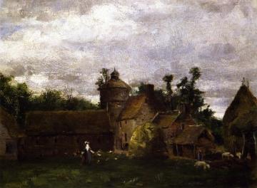 Normandy Farm Artwork by Julian Alden Weir
