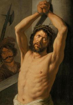 Christ at the Column Artwork by Jan Lievens