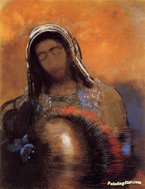 Buddha Artwork by Odilon Redon