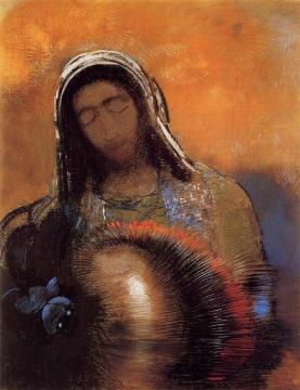Buddha Artwork by Odilon Redon