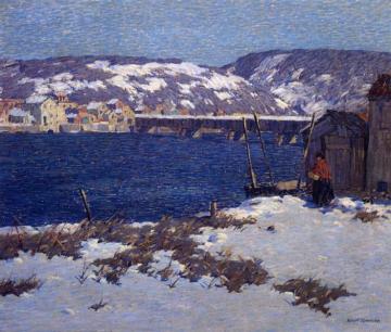 The Two Shores Artwork by Robert Spencer