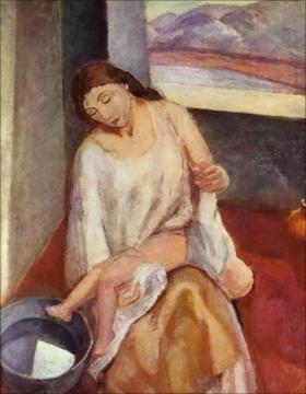 Motherhood Artwork by Daniel Vazquez Diaz