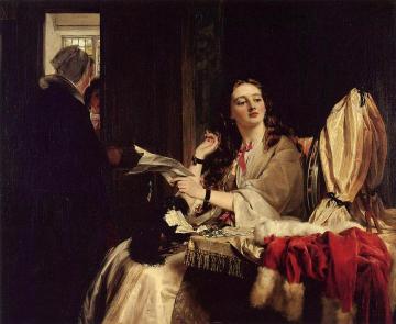 St. Valentine's Day Artwork by John Callcott Horsley