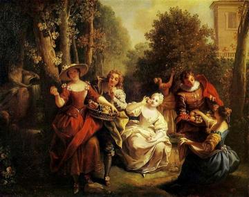 The Allegory of Taste Artwork by Jean Raoux