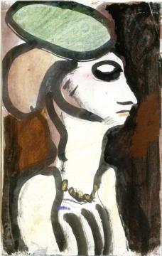 Beautiful Helen Artwork by Georges Rouault