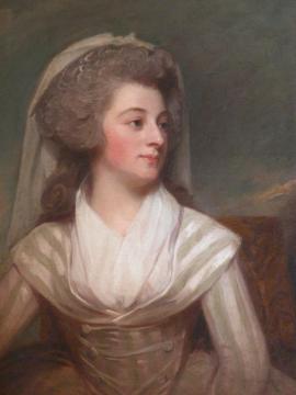 Lydia Henrietta Malortie, Mrs Henry Hoare Artwork by George Romney