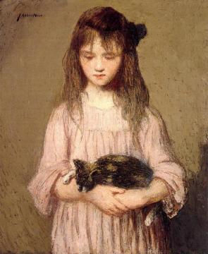 Little Lizie Lynch Artwork by Julian Alden Weir