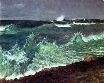 Seascape Artwork by Albert Bierstadt