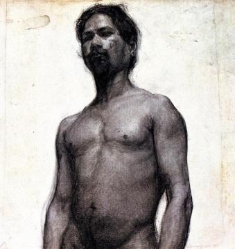 Study Of A Negro Man Artwork by Henry Ossawa Tanner