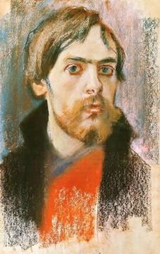 Self-portrait Artwork by Stanislaw Wyspianski
