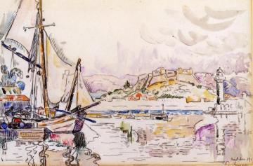 Antibes Artwork by Paul Signac