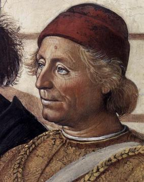 Christ Handing The Keys To St Peter (detail) Artwork by Pietro Perugino