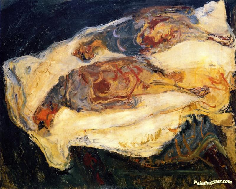 Two Pheasants Artwork by Chaim Soutine
