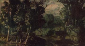 Landscape with River Artwork by Nikolai Krymov