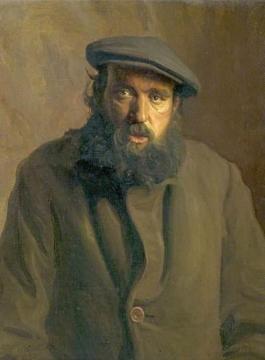 The Refugee Artwork by Ernest Townsend