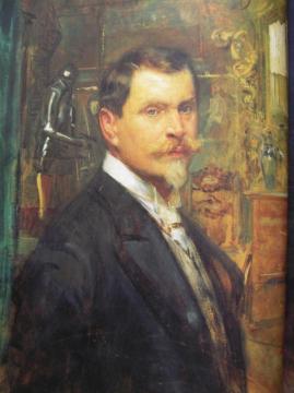Self-portrait Artwork by Eduard Veith
