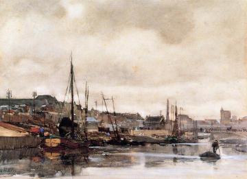 Haringkade In Scheveningen Artwork by Floris Arntzenius