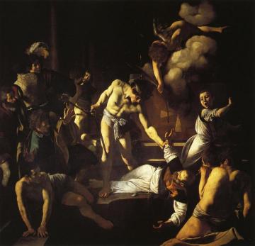 The Martyrdom Of St. Matthew Artwork by Caravaggio