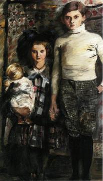 Thomas and Wilhelmine Artwork by Lovis Corinth
