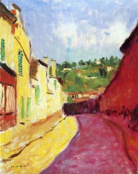 Street Scene Artwork by Albert Marquet