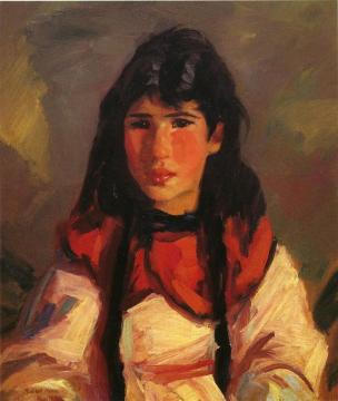 Portrait Of Tillie Artwork by Robert Henri