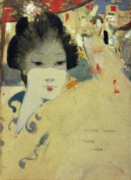 Japanese Beauty Artwork by George Henry