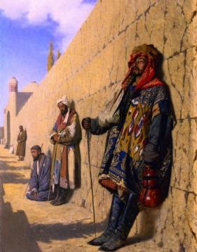 Baeggars In Samarkand Artwork by Vasily Vasilevich Vereshchagin