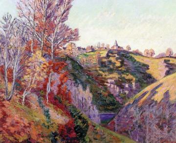 Banks of the Creuse Artwork by Armand Guillaumin