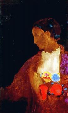 The Doge's Wife Artwork by Odilon Redon