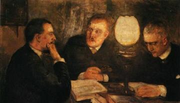 Jurisprudence Artwork by Edvard Munch
