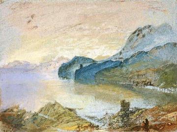 Lake Como looking towards Lecco Artwork by Joseph Mallord William Turner