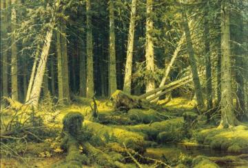 Windfall Artwork by Ivan Ivanovich Shishkin