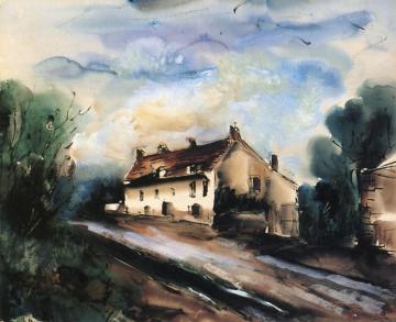 House In The Fields Artwork by Maurice De Vlaminck